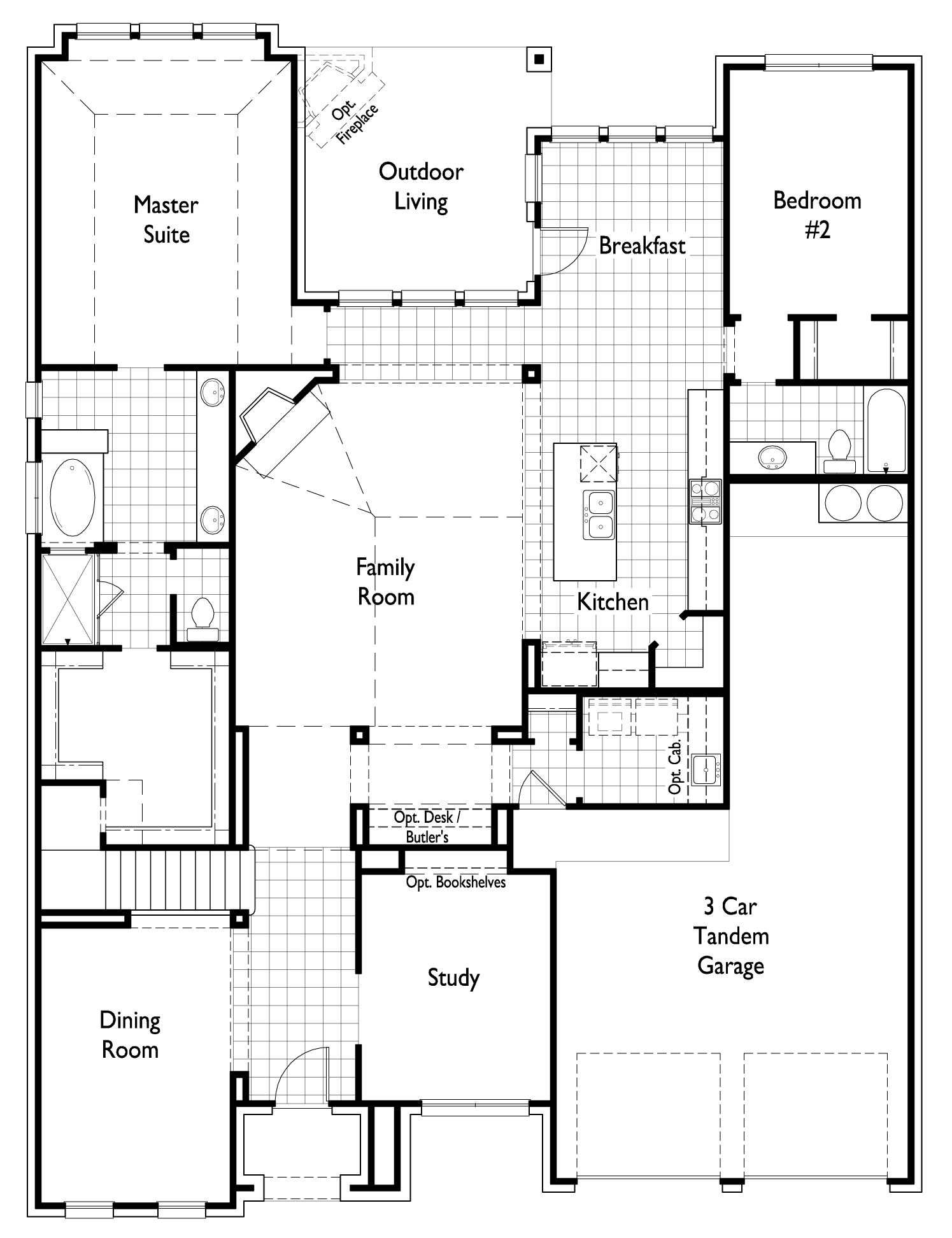 Model Home in Austin Texas, Santa Rita Ranch North community